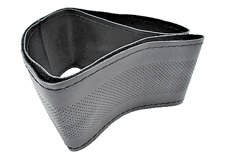 Husa volan piele cu Ac si Ata Neagra 37-39cm [1]