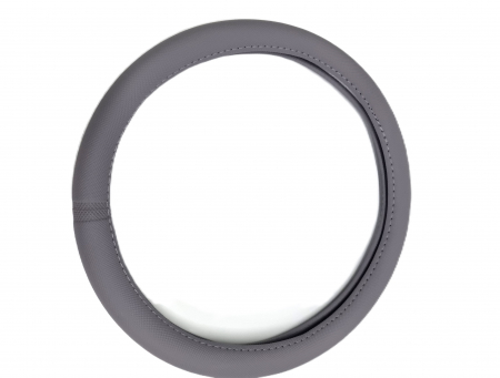 Husa volan piele ecologica 37-39cm Gri [2]