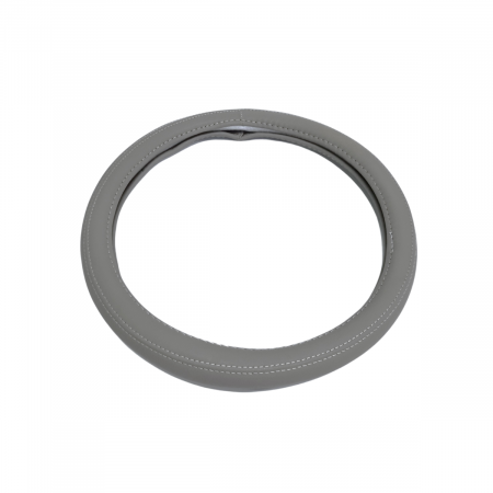 Husa volan piele ecologica 37-39cm Gri [0]