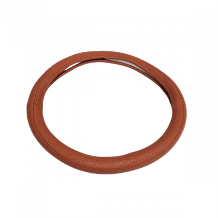 Huse Volan din Piele Ecologica - Husa volan piele ecologica 37-39cm Maro