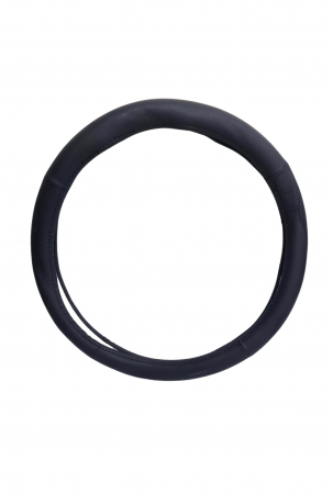 Huse Volan din Piele Ecologica - Husa volan piele ecologica 37-39cm Negru