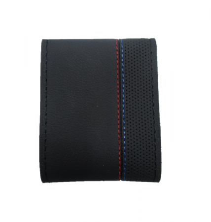 Husa volan piele ecologica perforata cu ac si ata 37-39 cm [0]