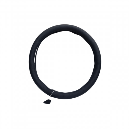 Husa volan Piele Naturala Neagra 37-39cm [0]