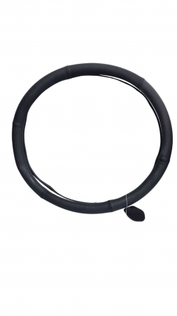 Husa volan Piele Naturala Neagra 44-46cm [2]