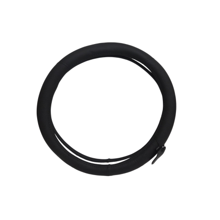 NOUTATI IN STOC - Husa volan universala 36 cm neagra cu perforatii aderenta confort auto