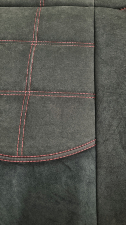Huse Scaune Auto 2 Locuri Universale Premium Alcantara [1]