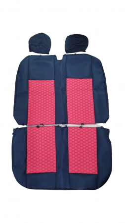 Huse Scaune Auto 2+1 Universale Piele Ecologica cu Textil Autoutilitara [3]