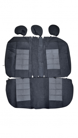 Huse Scaune Auto 5 Locuri Universale material Premium Alcantara [2]