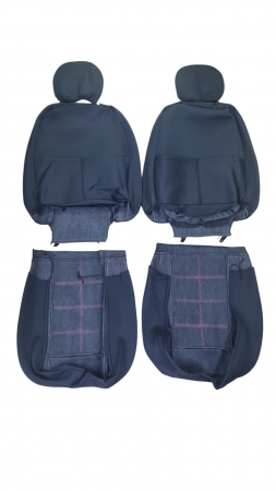 Huse Scaune Auto 5 Locuri Universale material Premium Alcantara [5]