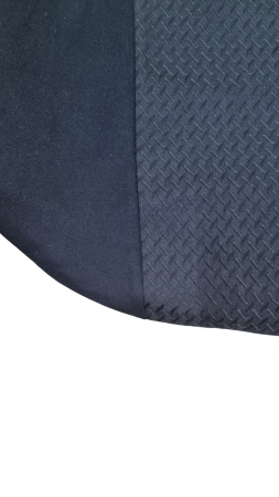 Huse Scaune Auto 5 Locuri Universale Piele Ecologica cu Textil Negru [3]