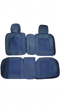 Huse Scaune Auto 5 Locuri PREMIUM Universale Piele Ecologica Fractionate [2]