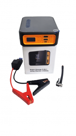 KIT Robot Pornire cu Lanterna Led si Compresor Auto 12V [3]