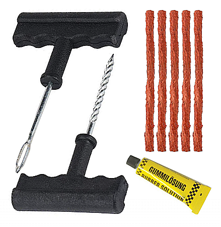 Kit vulcanizare pentru reparatie pana anvelope [0]