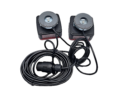 Lampa cu Bec spate remorca cu magnet puternic, priza 7 pini si cablu 7.5m SET 12/24V [1]