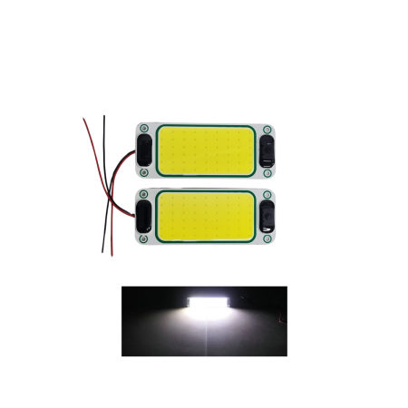 Lumini Ambientale - Lampi iluminat interior auto 54 LED COB 12-24V