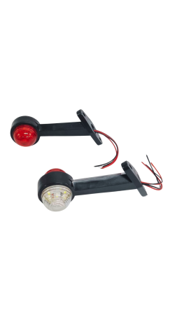 Lampa Led Gabarit brat 16cm, inclinat 45 grade 12/24V [3]