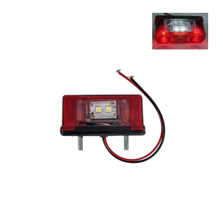 Lampi Auto Bec / Led - Lampa LED iluminare Numar Inmatriculare, pozitie 12V
