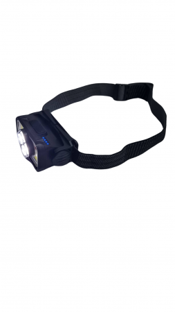 Lanterna frontala Profesionala 4 LED + 40 LED-COB cu Acumulator [4]