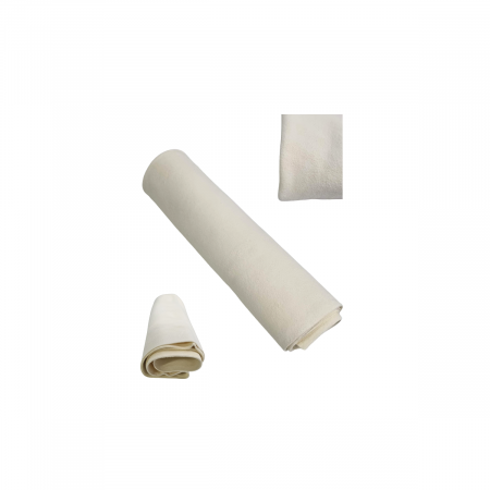 Accesorii Curatare Auto - Laveta din Piele Caprioara 40x40 cm Alba