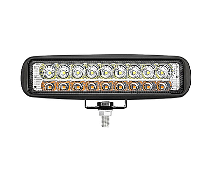 Proiector 18 LED Off Road cu lumina alba si galbena, semnalizare [1]