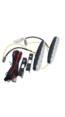 Lumini de zi cu semnalizare DRL 6 LED 12V [2]