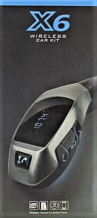 Modulator FM auto X6 MP3 Player Bluetooth [3]