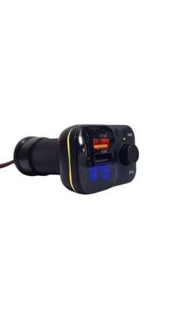 Modulator MP3 Player, FM, Bluetooth, 2 USB+Tip C, cu joc lumini 7 RGB [3]