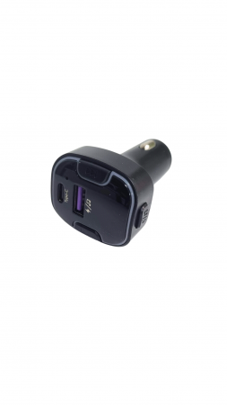 Modulator FM Bluetooth Incarcare rapida MP3 Player Tip C PD RGB [2]