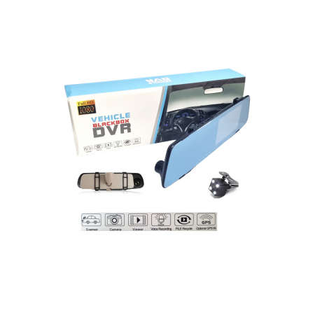 ELECTRICE / ELECTRONICE AUTO - Oglinda DVR Retrovizoare Auto cu Camera fata/spate Inregistrare Full HD