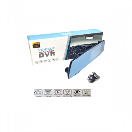 Oglinda DVR Retrovizoare Auto cu Camera fata/spate Inregistrare Full HD [4]