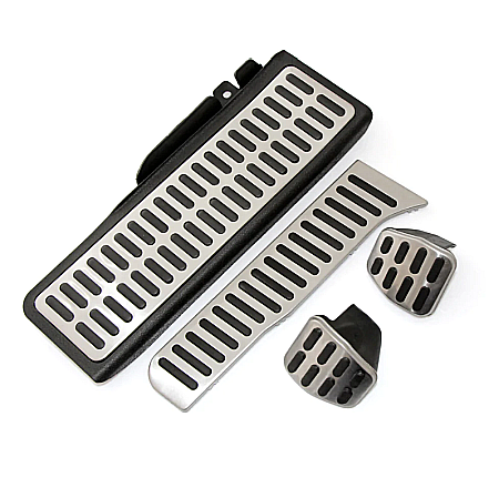 Ornamente Pedale Auto - Ornamente Pedale Inox compatibile Volkswagen Golf VI