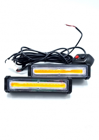 Lampa stroboscopica Lumina Galbena SET 12-24V [0]