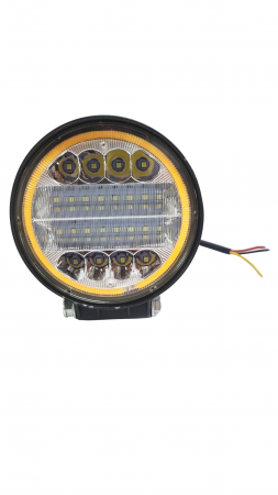 Proiector LED Spot 72W Alb Rece, Galben 12V-24V [1]