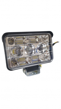 Proiector 24 LED Lupa COB cu 2 faze iluminare 12V [1]