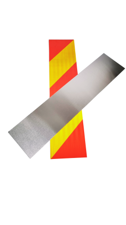 Set Placi Metal Reflectorizante tip fagure, pentru camioane 55 x 12.5 cm [1]