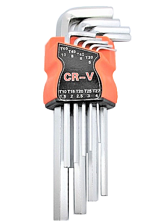 Scule / Chei Auto - Set 9 chei imbus cap Hexagonal CR-V 1.5-10mm