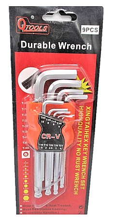 Set 9 chei imbus cap Rotunjit CR-V 1.5-10mm [2]