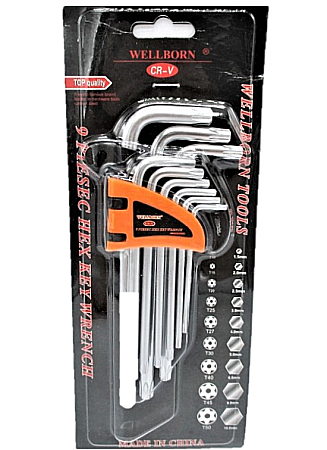 Set 9 chei imbus cap Torx CR-V 1.5-10mm [2]