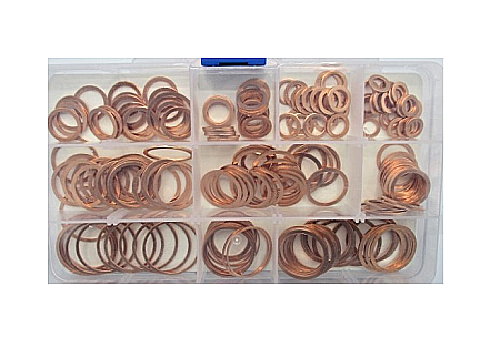Saibe Auto - Set saibe din cupru 180 piese
