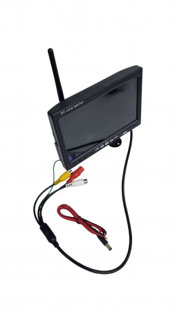 Sistem Camera Auto Wireless cu Monitor HD Camera 7" IR WaterProof [6]