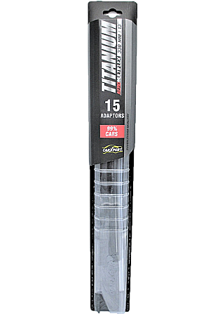 Stergator Parbriz Carxpert Titanium 15 adaptori 13"/33cm [3]