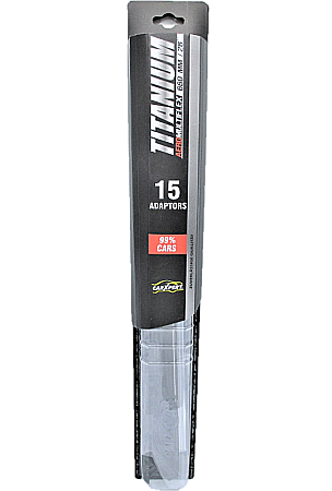 Stergator Parbriz Carxpert Titanium 15 adaptori 26"/66cm [3]