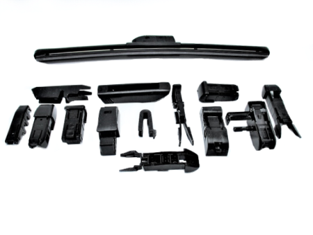 Stergator parbriz CarXpert Titanium Aero Multiflex cu 15 adaptoare [3]
