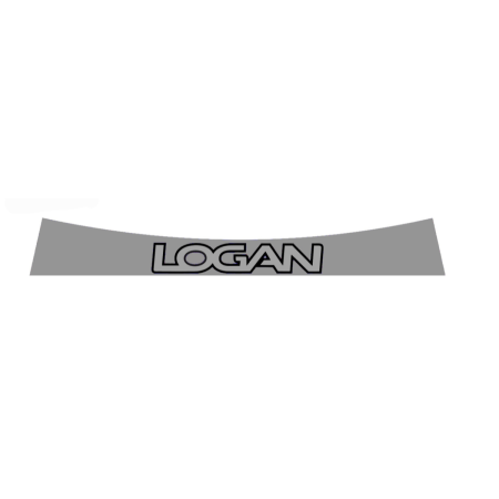 Diverse modele - Sticker parbriz  "LOGAN" 130 cm diverse culori