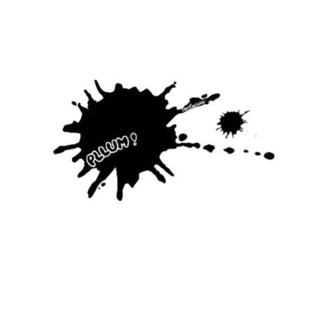 Diverse modele - Sticker Pllum pata vopsea 24x14 cm diverse culori