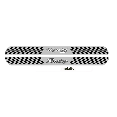 Diverse modele - Sticker Racing metalic 50x4 cm set 2 piese tuning auto
