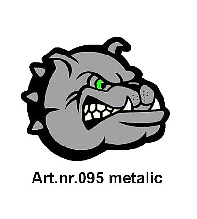 Diverse modele - Sticker simbol Bulldog metalic