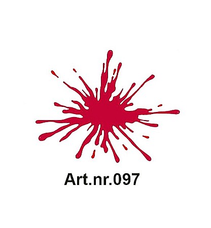 Diverse modele - Sticker simbol Pata Vopsea diverse culori