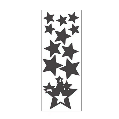 Diverse modele - Sticker stelute auto 50x19 cm diverse culori decor tuning