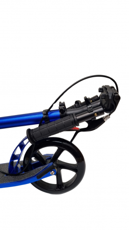 Trotineta Pliabila cu Frana Reglabila pe inaltime 100 kg Albastra [5]